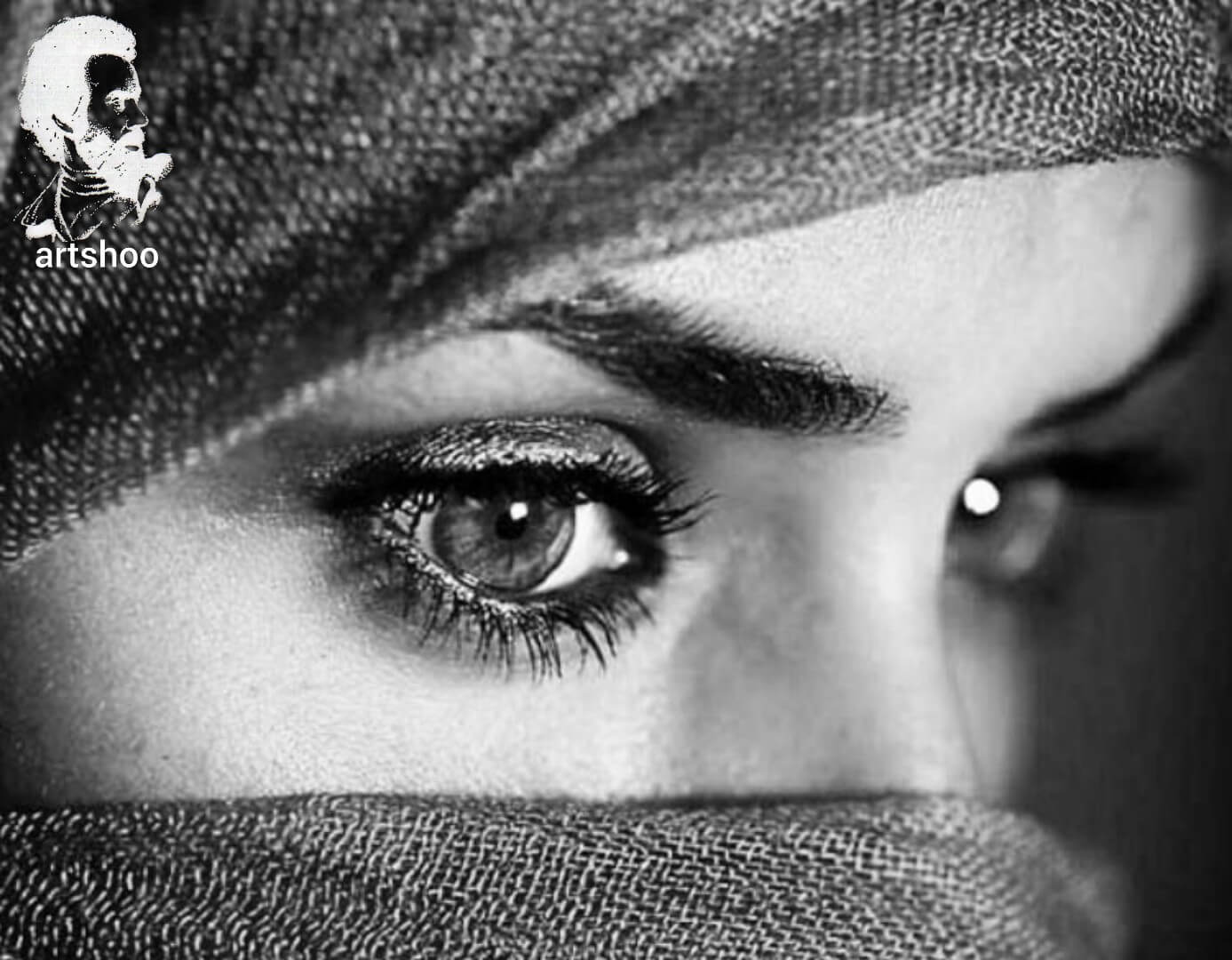 آموزش نقاشی سیاه قلم